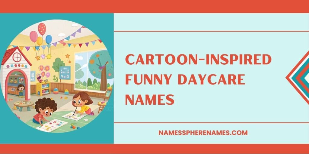 Cartoon-Inspired Funny Daycare Names