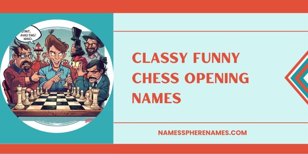 Classy Funny Chess Opening Names
