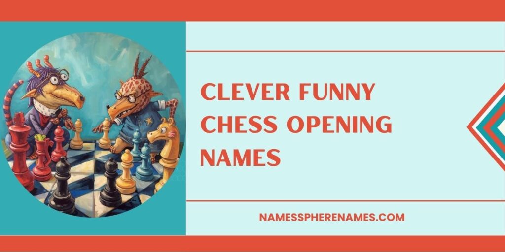 Clever Funny Chess Opening Names