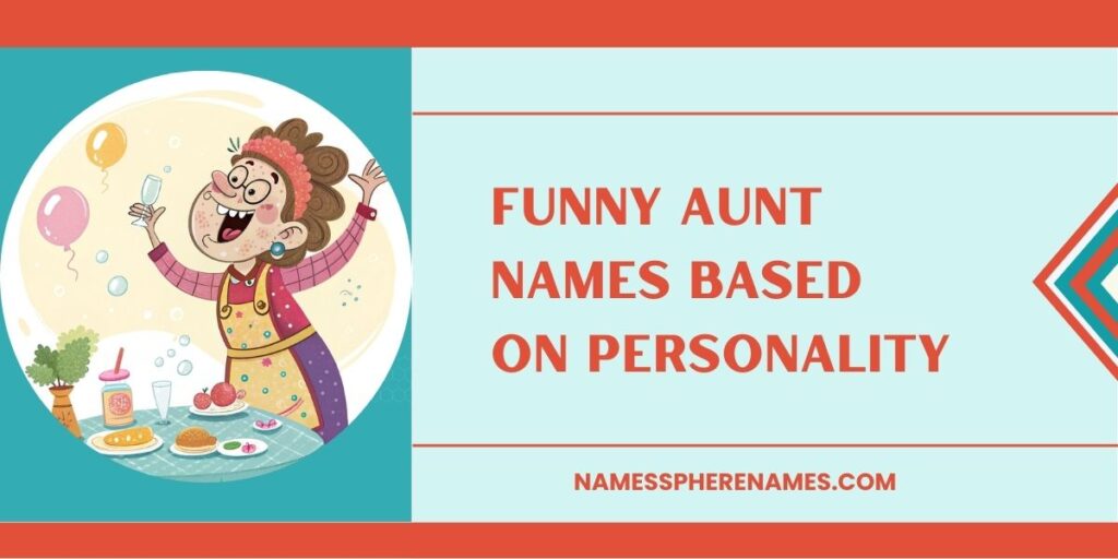 Funny Aunt Names Based On Personality
