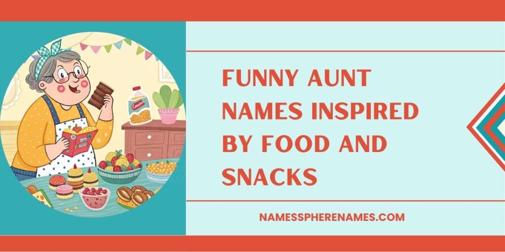 Funny Aunt Names Inspired By Food And Snacks