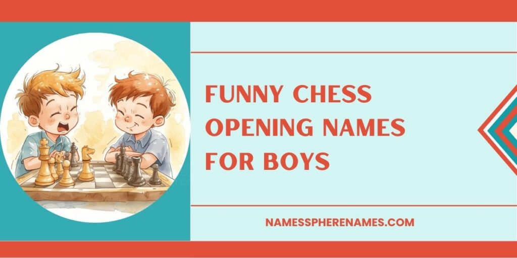 Funny Chess Opening Names For Boys