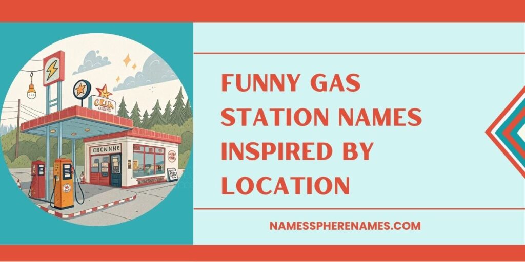 Funny Gas Station Names Inspired By Location