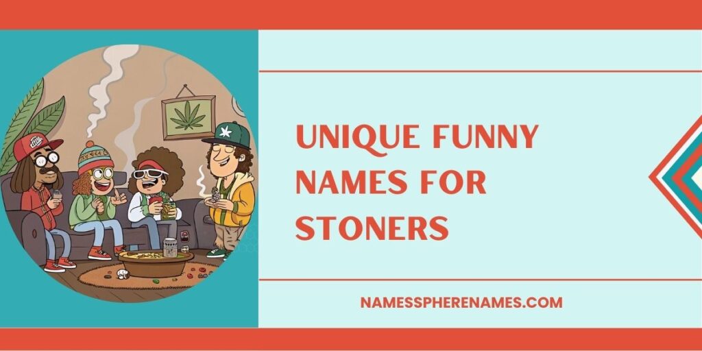 Unique Funny Names For Stoners