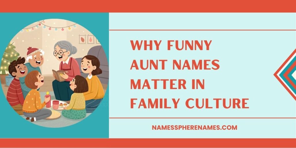 Why Funny Aunt Names Matter in Family Culture