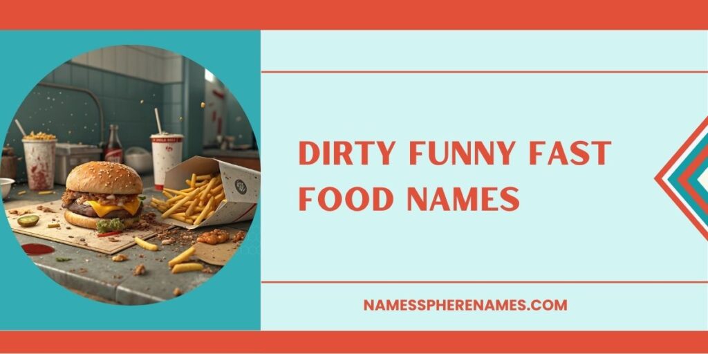 Dirty Funny Fast Food Names