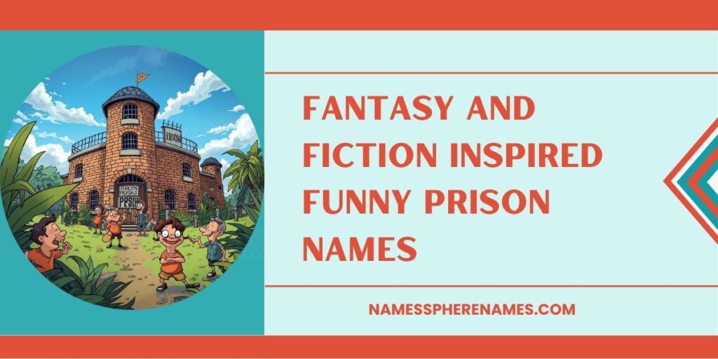 Fantasy And Fiction Inspired Funny Prison Names