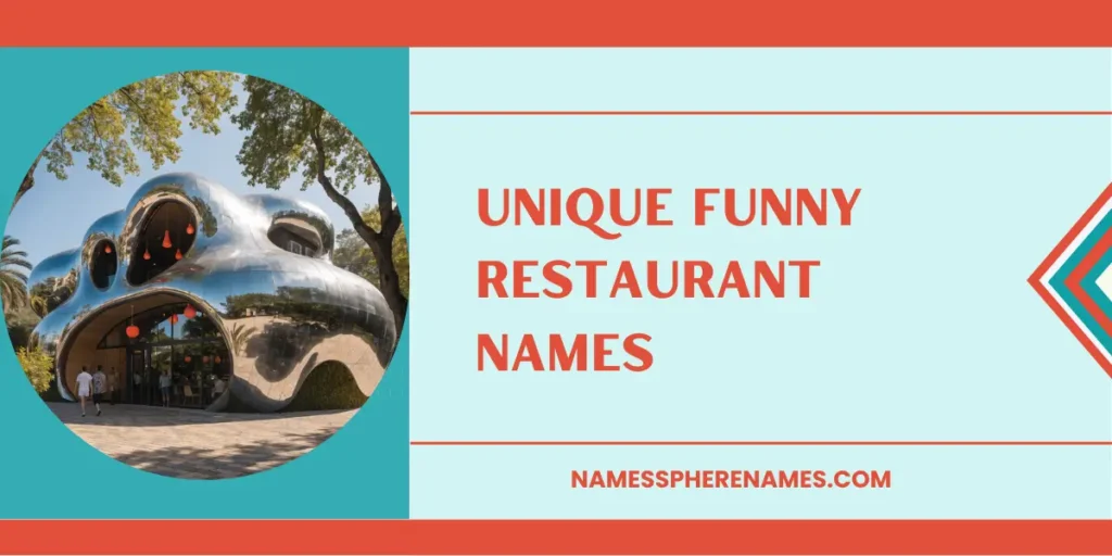 Unique Funny Restaurant Names