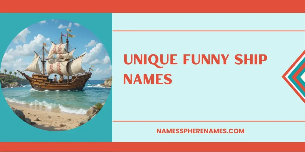 Unique Funny Ship Names