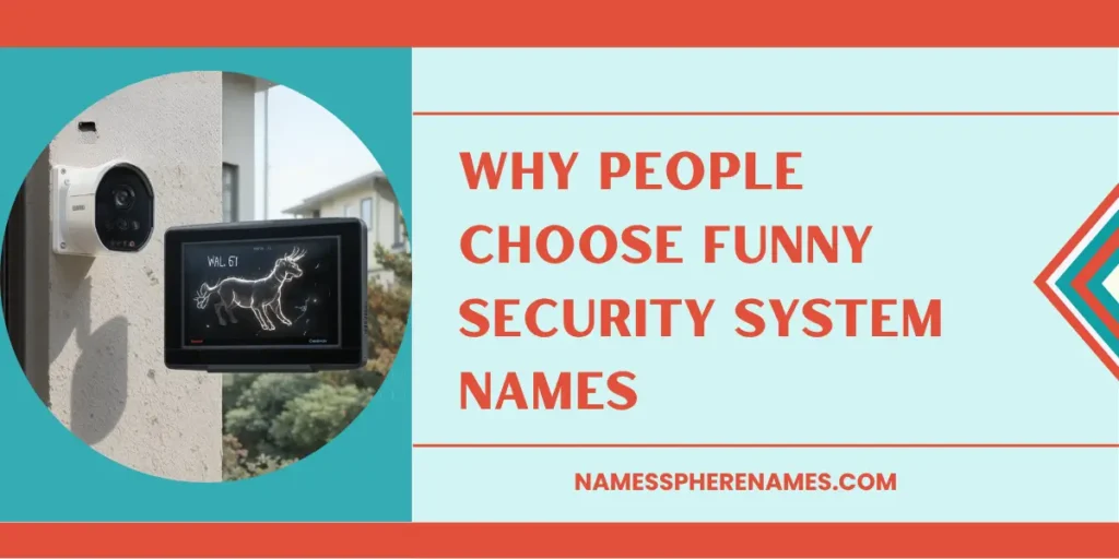 Why People Choose Funny Security System Names