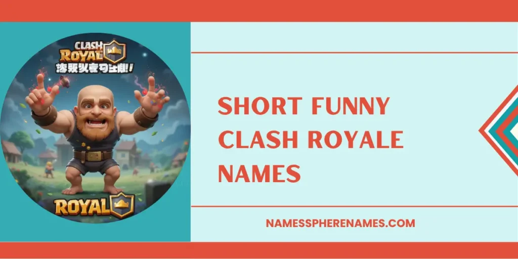 Short Funny Clash Royale Names