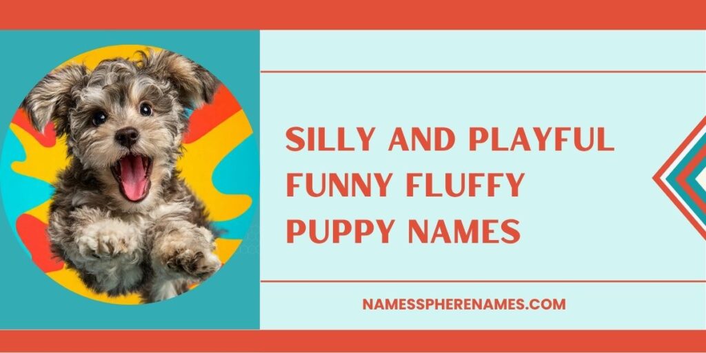 Silly And Playful Funny Fluffy Puppy Names
