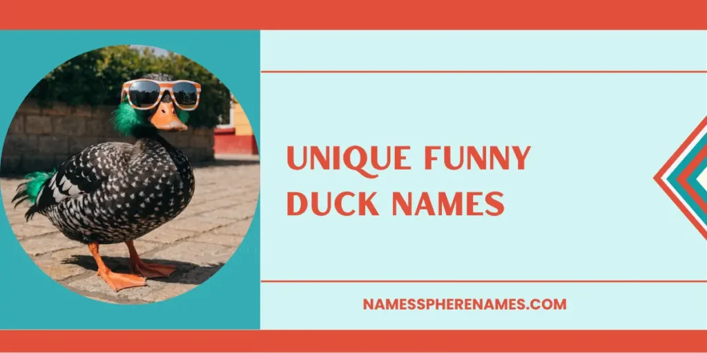 Unique Funny Duck Names
