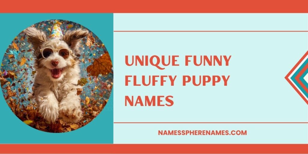 Unique Funny Fluffy Puppy Names