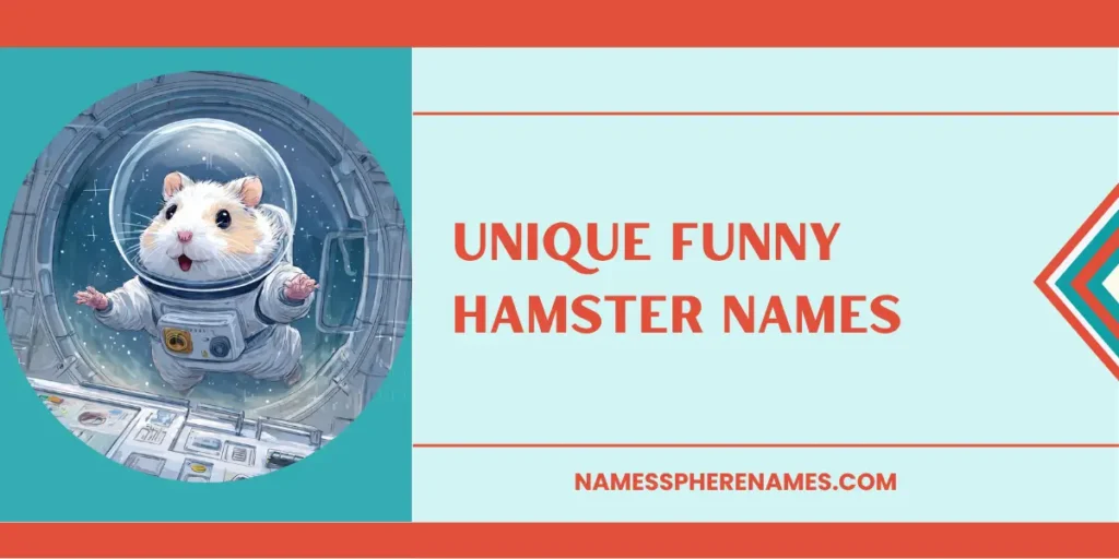 Unique Funny Hamster Names