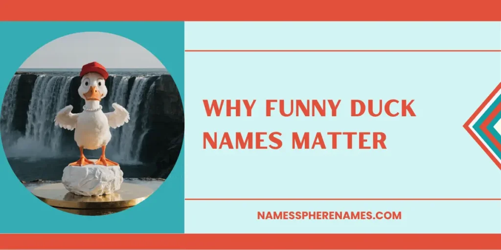 Why Funny Duck Names Matter