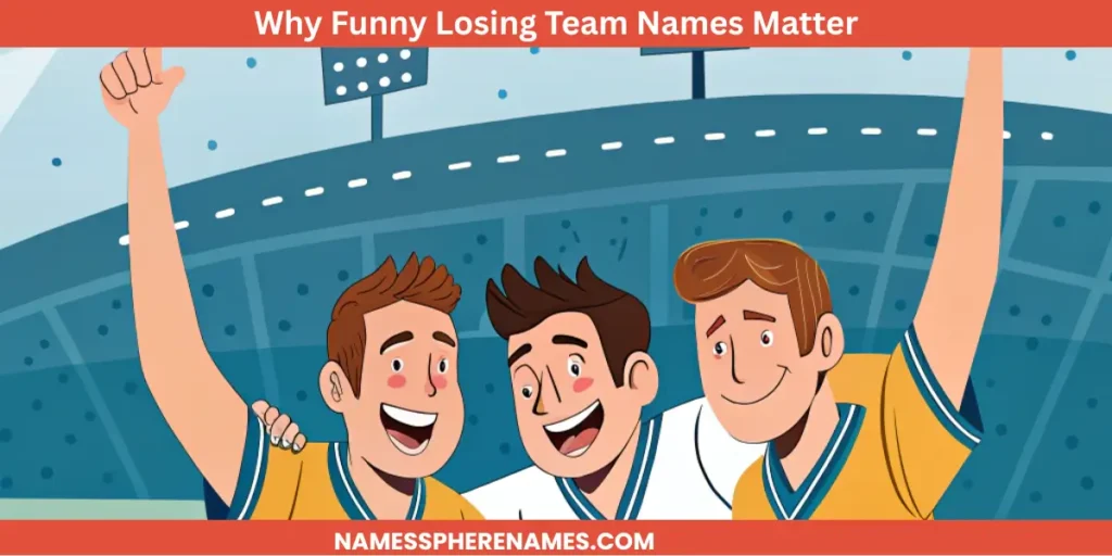Why Funny Losing Team Names Matter
