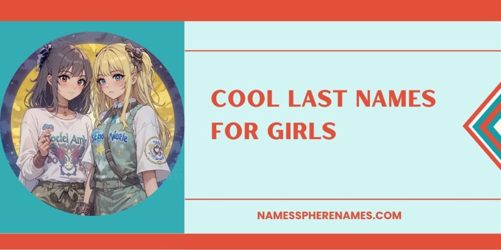 Cool Last Names For Girls