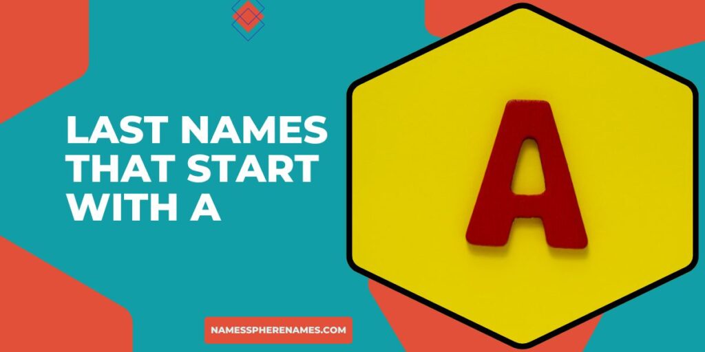 Last Names That Start With A