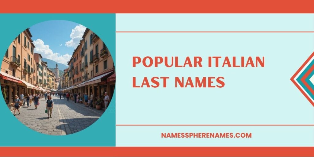 Popular Italian Last Names