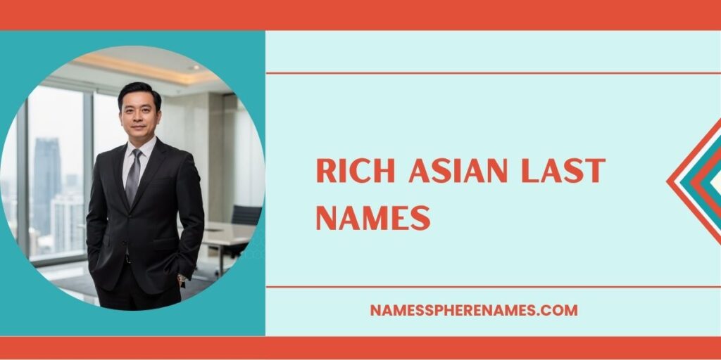 Rich Asian Last Names