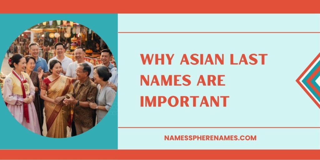 Why Asian Last Names Are Important