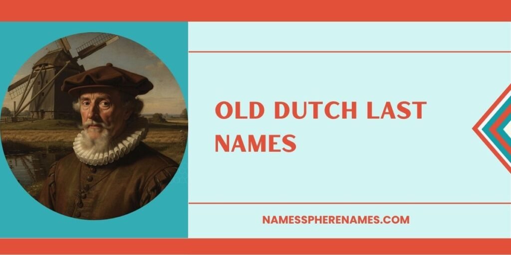 Old Dutch Last Names