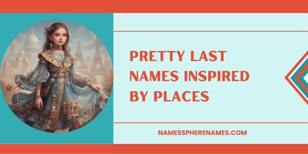 Pretty Last Names Inspired By Places