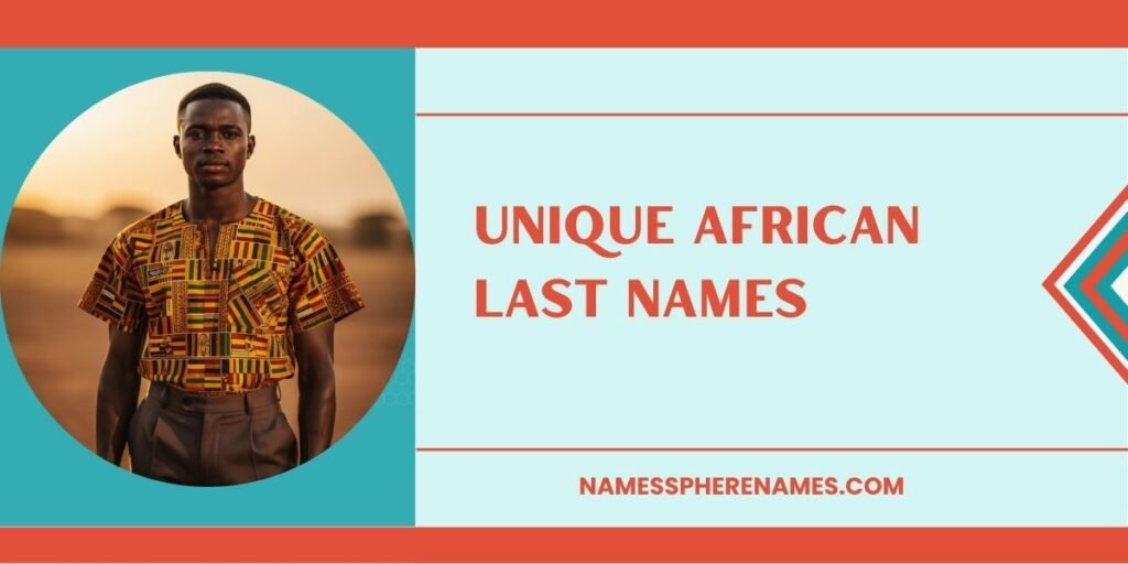 Unique African Last Names
